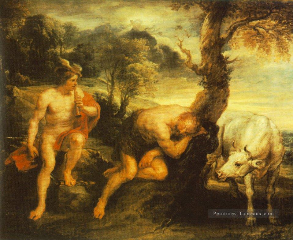 Mercure et Argus Baroque Peter Paul Rubens Peintures à l'huile